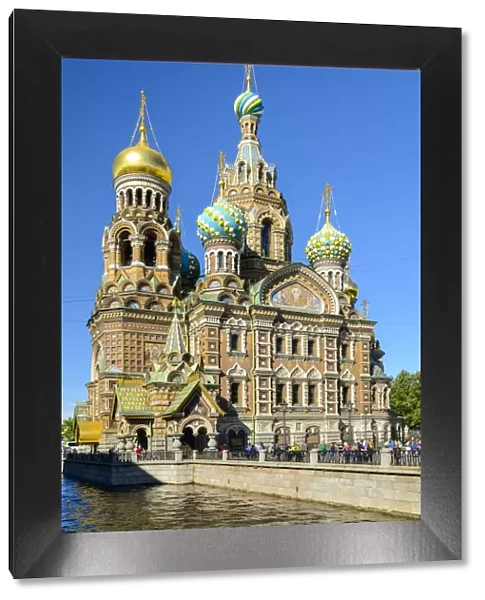 Church of our Saviour on the spilled blood on Griboedov Canal, Saint Petersburg, Russia