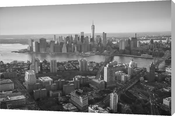 One World Trade Center, Manhattan and Brooklyn Bridges, Manhattan, New York City