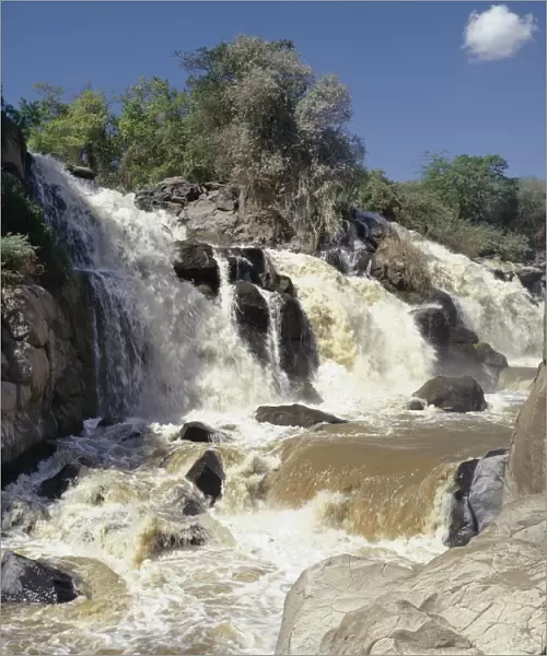 The dramatic Awash Falls are situated in the Awash National Park