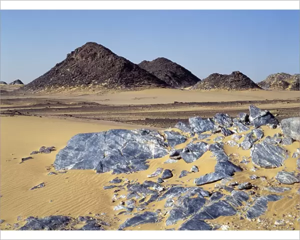 The Northern or Libyan Desert in northwest Sudan is