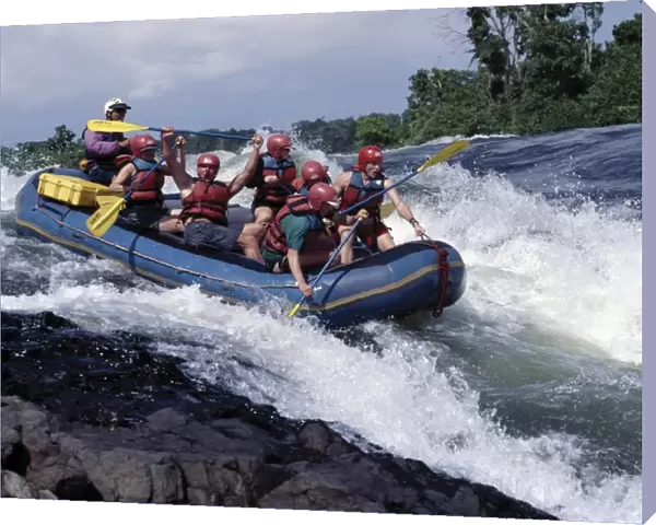 White-Water rafting can be arranged on the Victoria