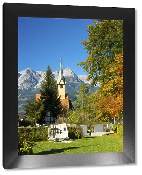 Church in Bischofshofen, Pongau, Salzburger Land, Austria
