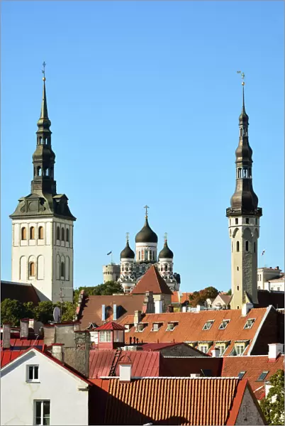 Old Town and Alexander Nevsky Cathedral in Toompea Hill, a Unesco World Heritage Site