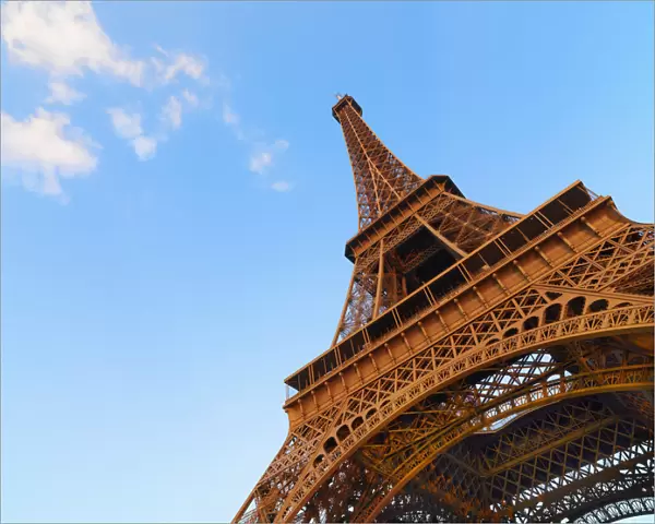 France, Paris, Eiffel Tower, Low view