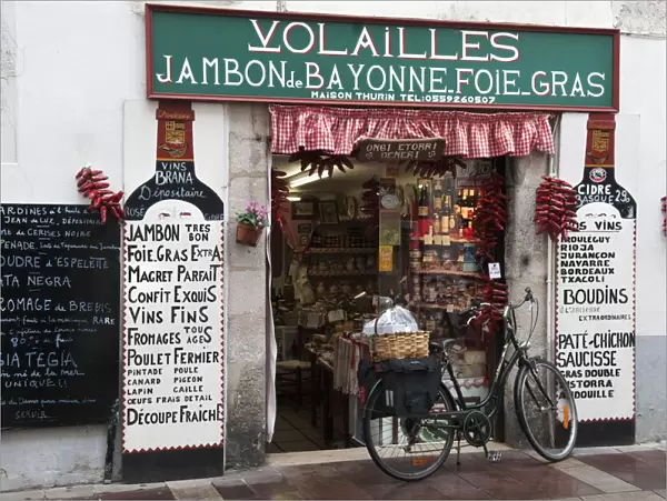 Traditional shop, Saint Jean de Luz, Labourd, France
