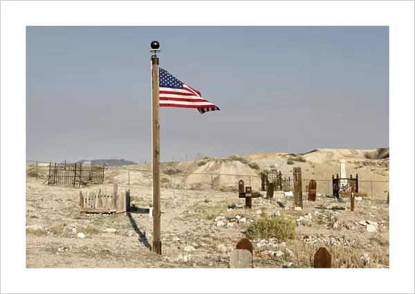 USA, Nevada, Mineral County, Tonopah, Nevada, Mineral County, Tonopah miner cemetery