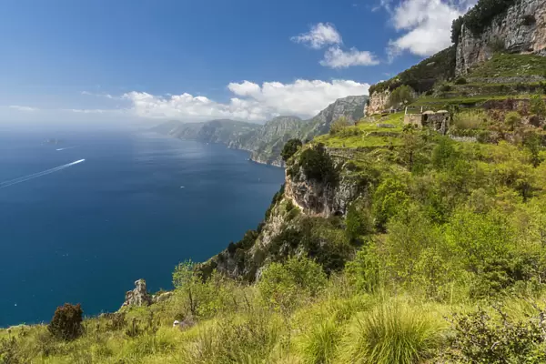Europe, Italy, Campania. View from the Gods path