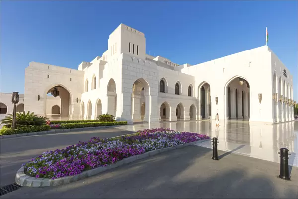 Oman, Muscat, Shati Al-Qurm. The impressive Royal Opera House