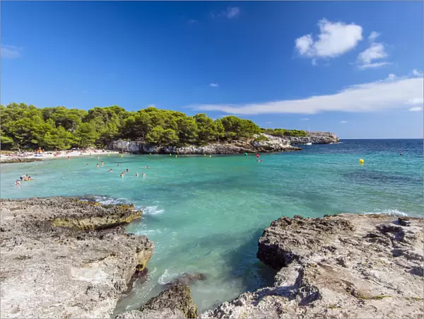 Cala Turqueta beach, Menorca or Minorca, Balearic Islands, Spain
