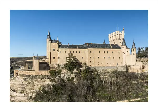 Alcazar fortress, Segovia, Castile and Leon, Spain