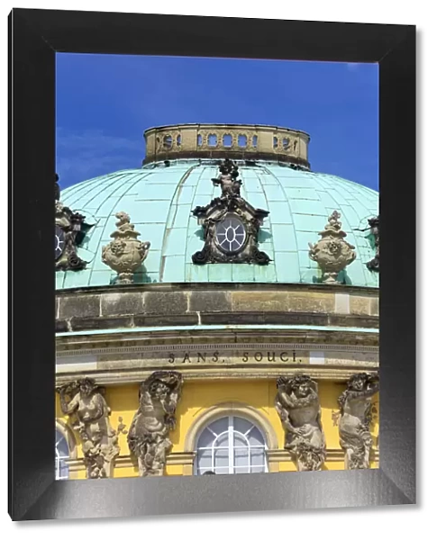 Germany, Berlin, Potsdam, Sanssouci Palace (Schloss Sansouci)