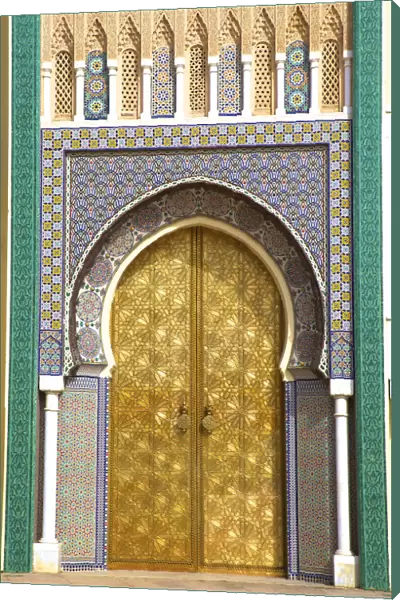 Royal Palace, Fez, Morocco, North Africa