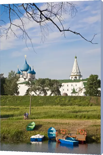 Russia, The Golden Ring, Suzdal, The Kremlin, Cathedral of the Nativity of the Virgin