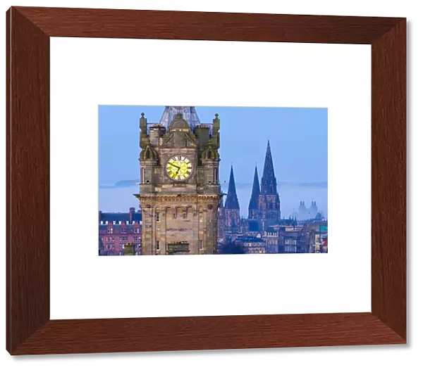 UK, Scotland, Edinburgh, Tower of Balmoral Hotel