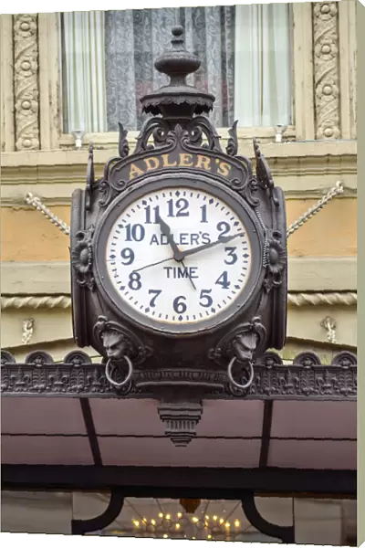 Louisiana, New Orleans, Adlerss Signature Storefront Clock, Since 1910, Jewelry