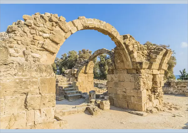 Saranda Colones at Paphos Archaelogical Park, Paphos, Cyprus