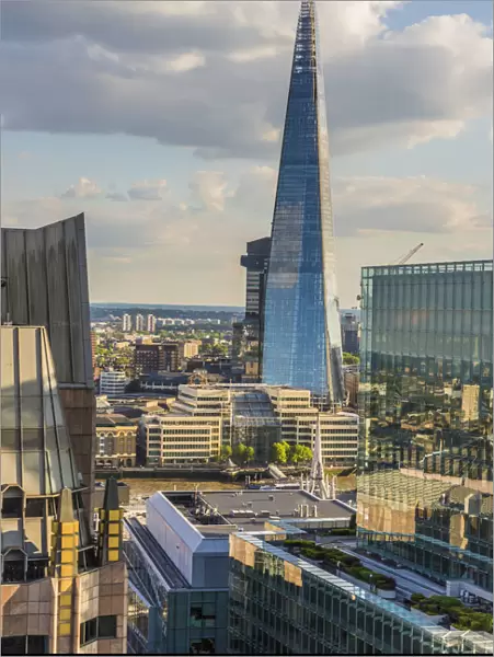 The Shard designed by Renzo Piano, London, England, UK