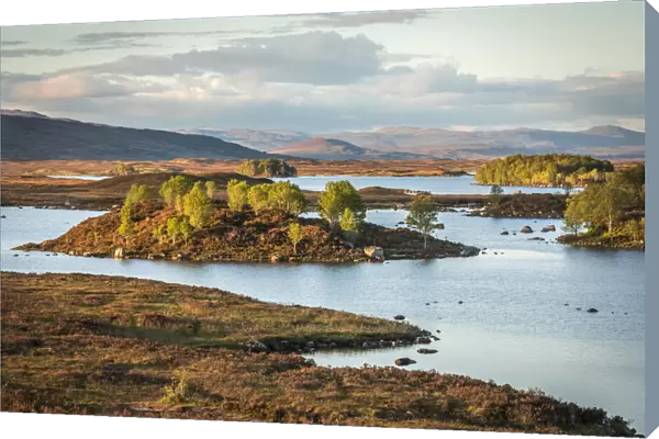 View of Loch Ba, Rannoch Moor, Aryll and Bute, Scotland, Great Britain