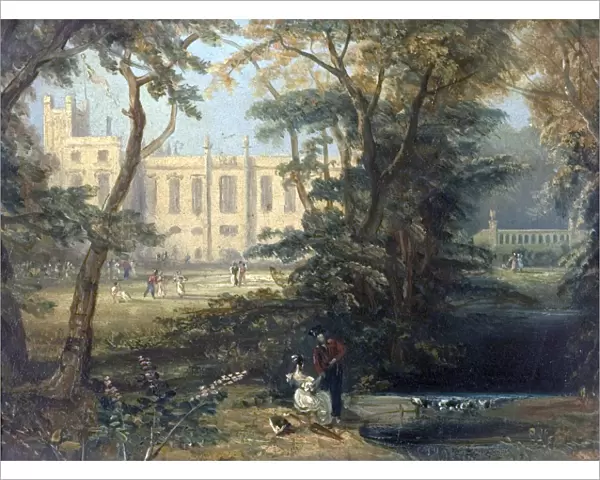 Newstead Abbey, Nottinghamshire, from the South - Unknown Artist