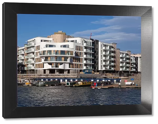 England, Bristol, New apartments on thel Harbourside