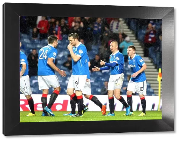 Rangers Football Club: Euphoric 2003 Scottish Cup Victory - Kenny Miller's Thrilling Goal Celebration