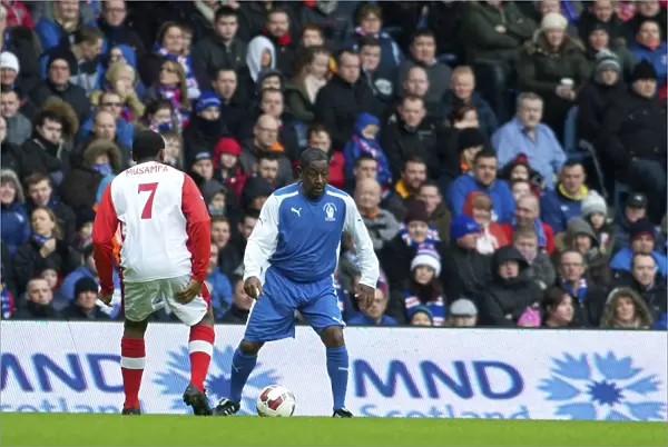 Fernando Ricksen Tribute Match: A Memorable Moment with Russell Latapy and the 2003 Scottish Cup Winning Rangers Team