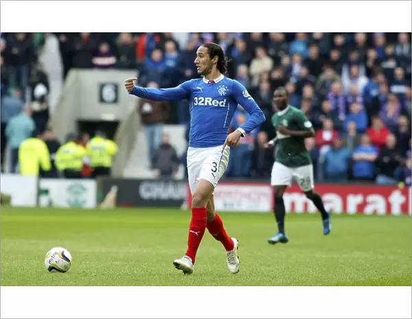 Rangers Bilel Mohsni in Action during the Scottish Championship Match against Hibernian at Easter Road (Scottish Cup Winners 2003)