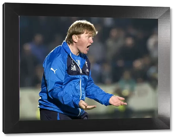 Stuart McCall and Rangers Face Off in Scottish Championship Showdown at Palmerston Park (2003)