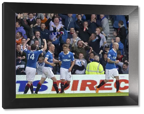 Dramatic Goal by Nicky Clark: Rangers Secure Play-Off Victory at Ibrox Stadium (Scottish Cup Semi-Final 2003)