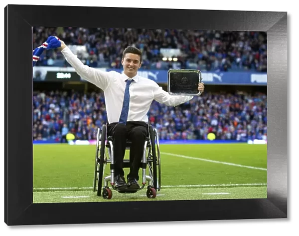 Gordon Reid's Triumphant Scottish Cup Victory Parade at Ibrox Stadium (2003): A Hero's Welcome to Rangers Football Club