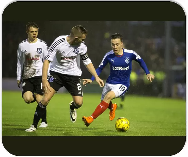 Barrie McKay in Action: Rangers vs Ayr United - Petrofac Training Cup Second Round