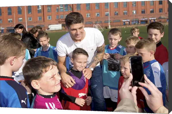 Rangers Soccer School: Champions Day Out - Interactive Training and Penalty Shootout with Wes Foderingham and Rob Kiernan