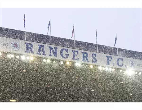 Snowy Ibrox: Rangers vs Livingston in the Ladbrokes Championship