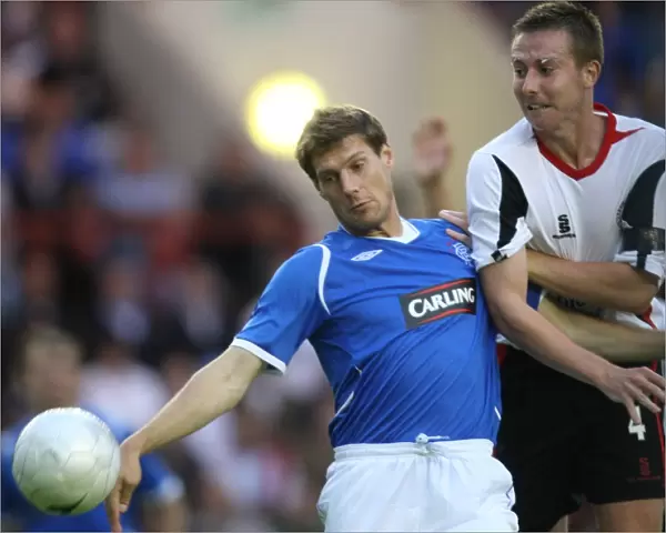 Rangers Take the Lead: Andrius Velicka Scores in Pre-Season Friendly Against Clyde (1-0)