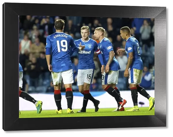 Andy Halliday's Thrilling Betfred Cup Quarterfinal Goal for Rangers at Ibrox Stadium