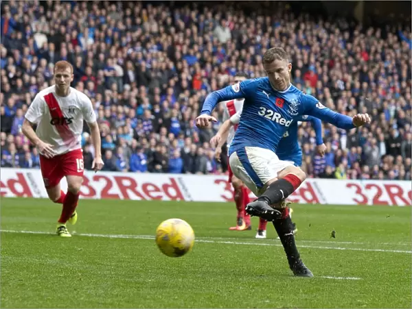 Rangers Andy Halliday Dramatically Scores Penalty, Secures Exciting Victory at Ibrox Stadium (Scottish Premiership)