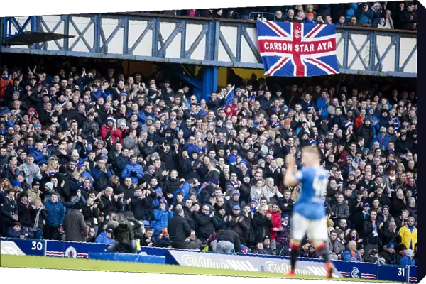 Rangers Fans Show Appreciation: A Standing Ovation for Greg Docherty's Substitution