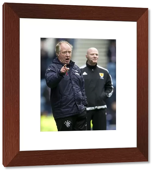 Rangers Assistant Manager Jimmy Nicholl at Ibrox Stadium: Scottish Cup Victory 2003 (Ladbrokes Premiership vs Hearts)