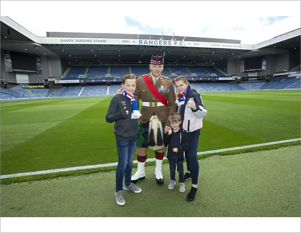 Rangers Football Club's Armed Forces Tribute Day: Honoring Heroes at Ibrox Stadium
