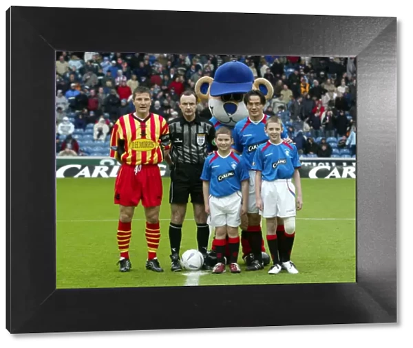 Rangers Secure 2-0 Victory Over Partick Thistle: 17th April 2004