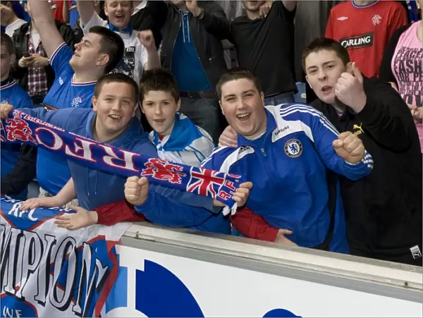 Euphoric Ibrox: Rangers Football Club's SPL Championship Victory Celebration (2009-2010)