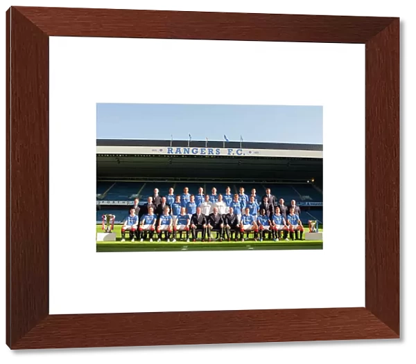 Soccer - Rangers Team Picture 2010  /  1011 - Ibrox Stadium