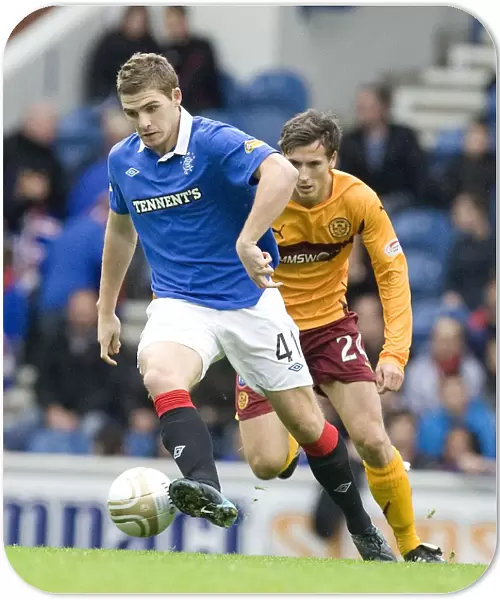 Rangers 4-1 Motherwell: Kyle Hutton's Thrilling Goal Celebration Against Alan Gow at Ibrox