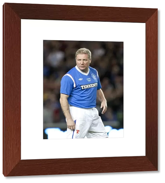 Ally McCoist's Iconic Goal: Rangers Historic 1-0 Victory over AC Milan Glorie at Ibrox Stadium