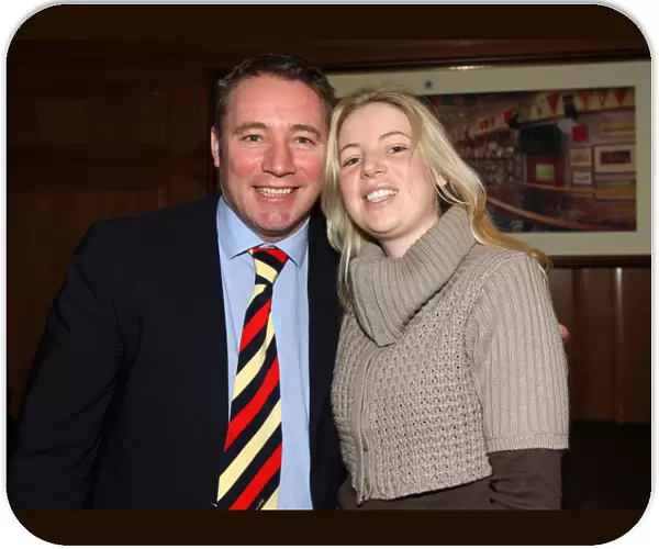 Rangers 2-0 Falkirk: Ally McCoist and Euphoric Fans Celebrate at Ibrox - Clydesdale Bank Premier League Victory