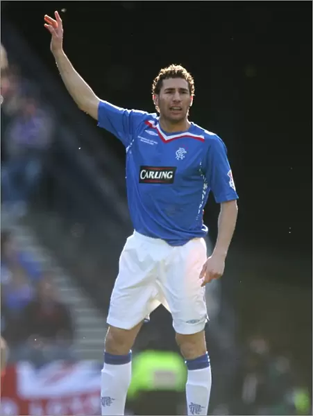 Rangers FC: Carlos Cuellar's Triumphant CIS Insurance Cup Victory over Dundee United (2008)