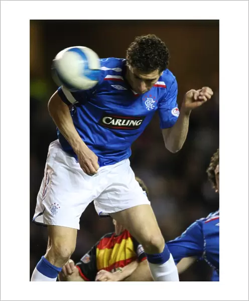 Determined Carlos Cuellar: A Scottish Cup Battle at Ibrox - Rangers vs Partick Thistle (1-1)