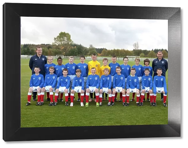 Soccer - Rangers U12s Team Picture - Murray Park