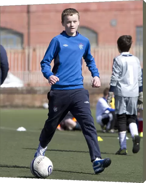 Rangers Easter Soccer School 2013 at Ibrox Complex