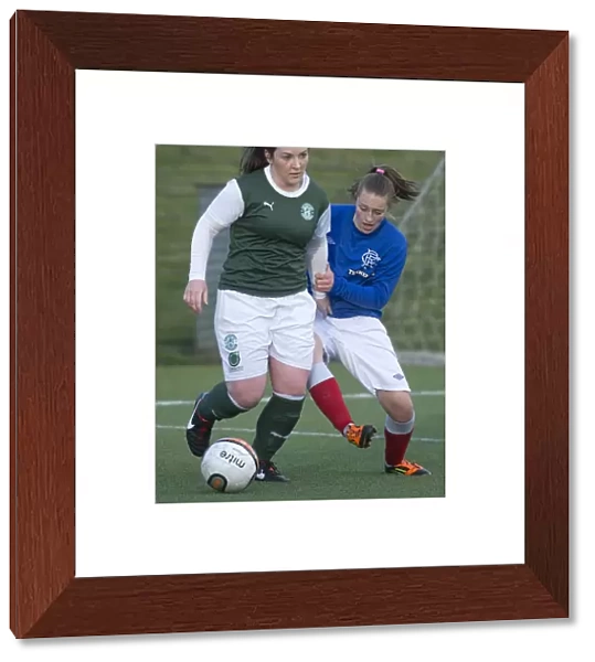 Rangers Football Club: Megan Foley's Intense Battle in the Scottish Women's Premier League - Rangers Ladies vs. Hibernian Ladies